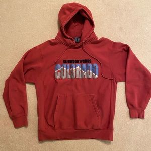 Vintage Colorado Hoodie Size Medium